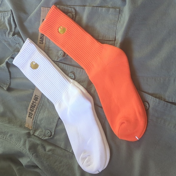 Carhartt 🇺🇸 WIP Boot Socks x 2 - Picture 2 of 2
